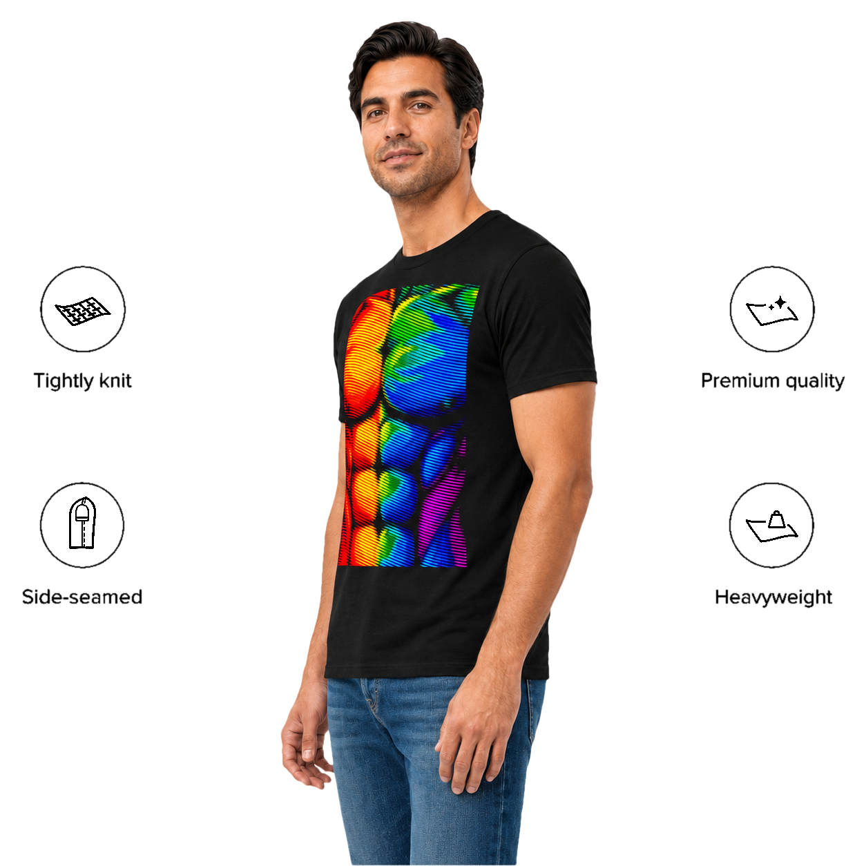 Spectrum Sculpted Torso Tee